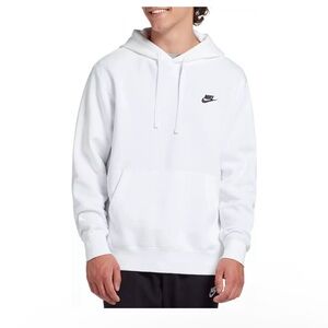 white Nike Hoodie